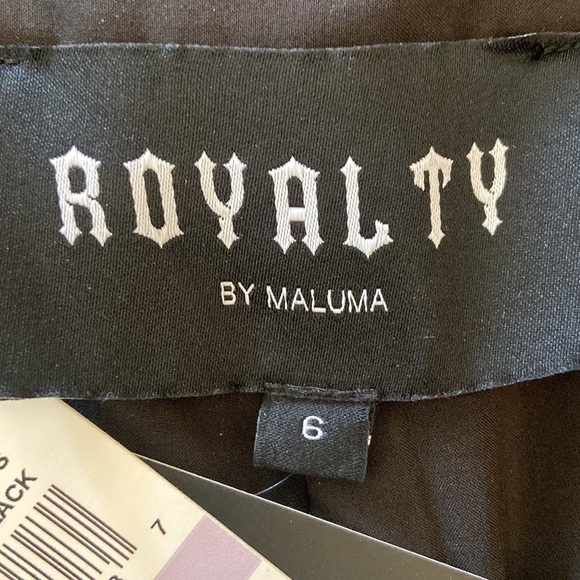 WOMEN’S black dress shorts Royalty by Maluma size 6 - Picture 4 of 8